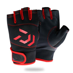 Fingerless Fishing Gloves Outdoor Sun Protection Gloves Carp Fishing Accessories Pesca Outdoors Kayaking Rowing Hiking