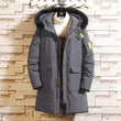 Men Winter Jackets Hooded Casual Long Down Jackets Good Quality Male Thicker Warm Parkas Outwear Black Winter Coats Size 4XL