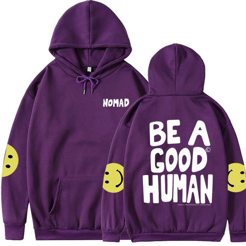 Kpop JIMIN NOMAD BE A GOOD HUMAN Hoodie Harajuku  hoody Harajuku clothing hip-hop Cool Couple High Street Sweatshirts