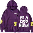 Kpop JIMIN NOMAD BE A GOOD HUMAN Hoodie Harajuku  hoody Harajuku clothing hip-hop Cool Couple High Street Sweatshirts