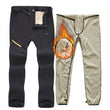 Ski Pants for Men Winter Outdoor Windproof Waterproof Snowboard Snow Fleece Pants Thick Warm Trousers Male Trekking Hiking Pants