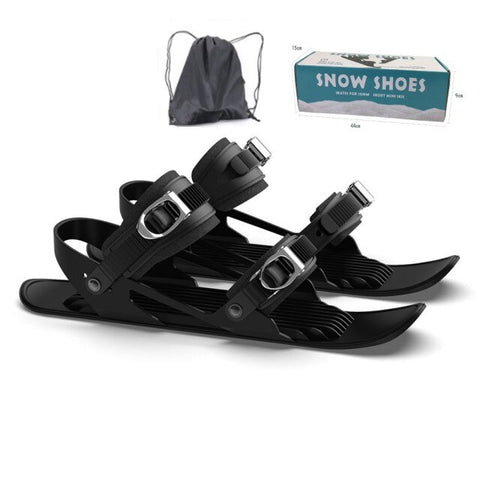 2021 New Mini Skis Skates for Snow Short Skis for Winter Shoes Snowskates Snowblades Skiboard Adjustable Bindings Resort Sports