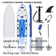 KOETSU Lure Fishing Kayak Recreational SUP Paddleboard Water Stand-up Paddle Board Single-person Rowing Boat 2 People