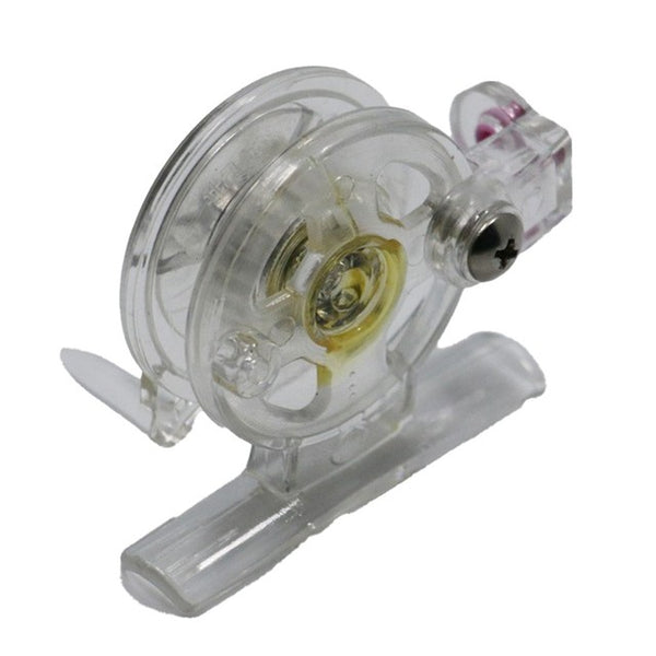 Reel Portable Mini Fly Fishing Reel Carp Winter Ice Fishing Spool Tackle Gear Raft Wheel Boat Fishing Pesca Iscas Tackle Tools