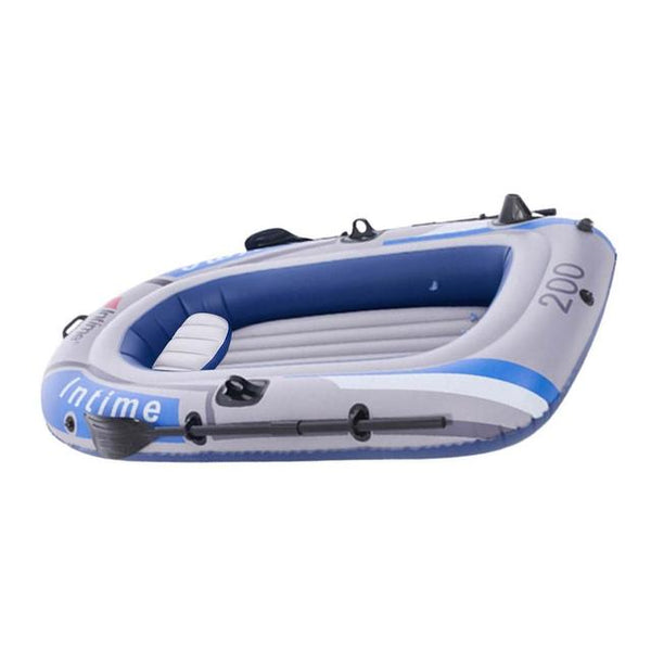 2-3 Person PVC Inflatable Boat Raft River Lake Dinghy Boats Kayak Canoe Pump Drifting Fishing Rowing Boat Air Pump Rope Paddle