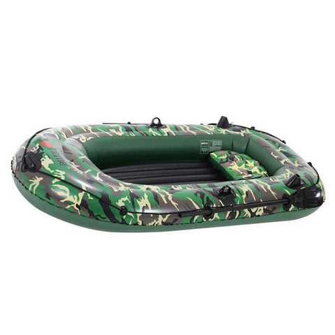 2-3 Person PVC Inflatable Boat Raft River Lake Dinghy Boats Kayak Canoe Pump Drifting Fishing Rowing Boat Air Pump Rope Paddle