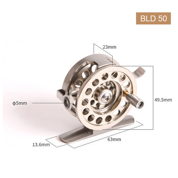 Right Fishing Reel Former Rafting Fishing Reel For Ice Fishing Fly Fishing Tackle Fishing Raft Wheel Reel Fishing Accessory Hot