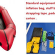 420D Light Weight TPU Packraft Inflatable Rafting Boat Hovercraft River Lake Canoe Kayak