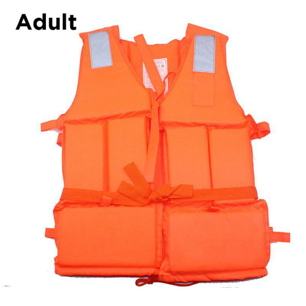 Adult /Kids Float Life Jacket Aid Vest Kayak Fishing Sail Boat Watersport Jacket