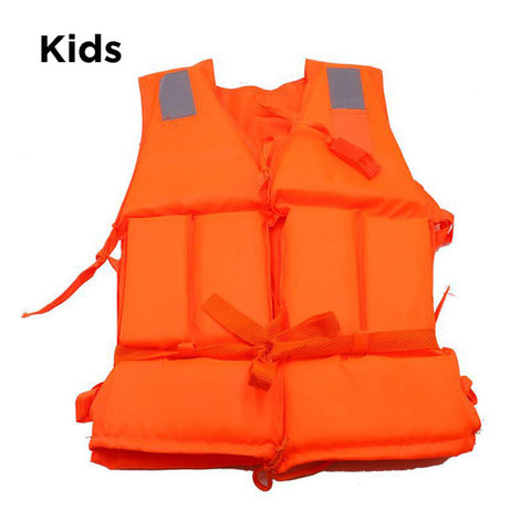 Adult /Kids Float Life Jacket Aid Vest Kayak Fishing Sail Boat Watersport Jacket