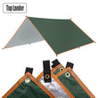 4x3m 3x3m Awning Waterproof Tarp Tent Shade Ultralight Garden Canopy Sunshade Outdoor Camping Hammock Rain Fly Beach Sun Shelter