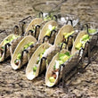 Stainless steel Taco Rack BBQ Grill Baked Taco Mexican Food Pie Holder Cooking Accessories Barbecue Household Kitchen Utensils