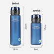 New 400ml/560ml Portable Sports Water Bottle BPA Free Leak-Proof My Cute Plastic Water Bottles Student Kids Durable Drinkware