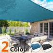 6-Pin Anti-UV Sun Shade Net Awning Tarp Camping Canopy Tent Outdoor Sunshade Net Garden Shelter Canopy 90% shading rate Portable