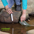 miniwell Survival Outdoor Camping & Hiking Portable Water Purification with bag Filtered Water On The Go