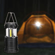 SANYI COB LED Mini Portable Lighting Lantern Camping Lamp Torch Outdoor Camping Light Waterproof Flashlight Powered By 3*AAA