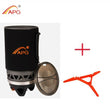 APG 1400ml Multi Gas Stove Cooking System Outdoor Camping Stove Heat Exchanger Pot Multi Koken Function Gas Burners