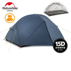Naturehike Mongar 2 Camping Tent Double Layers 2 Person Waterproof Ultralight Dome Tent Vestibule