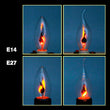 Edison Led Candle Light Bulb E14 E27 LED Flame Effect Bulb 3W AC220V Home For Decor Lighting Ampoule Candle Bulb