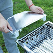 New Arrive Mini Pocket BBQ Grill Portable Stainless Steel BBQ Grill Folding BBQ Grill Barbecue Accessories For Home Park Use 2