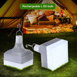 30W USB Camping lantern Rechargeable Tent Light With Hook Portable LED lamp Night Market Outdoor Waterproof IP42 Emergency Light