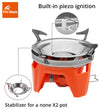 Fire Maple X2 Outdoor Gas Stove Burner Tourist Portable Cooking System With Heat Exchanger Pot FMS-X2 Camping Hiking Gas Cooker