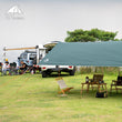 3F UL GEAR Ultralight 210T Silver Tarp Canopy Sunshade Outdoor Camping Hammock Rain Fly Beach Sun Shelter
