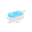 1 PCS Healthy Plastic Food Container Portable Lunch Box Capacity Camping Picnic Food Fruit Container Storage Box