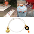 Outdoor Camping Gas Stove Propane Refill Adapter Tank Coupler Adaptor Gas Charging Accessories
