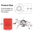 Widesea Wind proof outdoor gas burner camping stove lighter tourist equipment kitchen cylinder propane grill