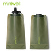 miniwell Survival Outdoor Camping & Hiking Portable Water Purification with bag Filtered Water On The Go