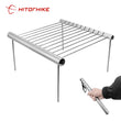 Portable Stainless Steel BBQ Grill Folding BBQ Grill Mini Pocket BBQ Grill Barbecue Accessories For Home Park Use