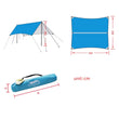 Desert&Fox Waterproof Outdoor Awning Hammock Tarp Rain Fly Lightweight Camping Tent Sun Shelter for Tourism Hiking Beach Pergola