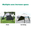 Portable Sun Shelter Tent for Beach Canopy Sun Shade Patchwork Foldable Travel Outdoor Camping Fishing UV Protection Tents#g4