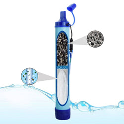 Outdoor wild life emergency water purifier wild drink portable filter straw 99.99% water purifier camping hiking water purifier
