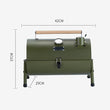 Portable Outdoor BBQ Grill Patio Camping Picnic Barbecue Stove Suitable For 3-5 People