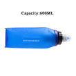 600ML Portable Foldable Water Purifier Bottle Outdoor Survival Personal Camping Silicone Life Collapsible Water Filter