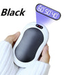 8-12h 10000mAh Electric Hand Warmer USB Rechargeable LED Heater 5s Quick Heating Pocket Mobile Power Mini 5V Long-Life Pocket