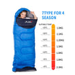 BSWOLF Camping Sleeping Bag Ultralight Waterproof 4 Season Warm Envelope Backpacking Sleeping Bag for Outdoor Traveling Hiking