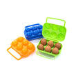 Grid Egg Storage Box Portable Egg Holder Container for Outdoor Camping Picnic Eggs Box Case Kitchen Organizer Convenient Case