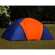 5-8 Person Big Camping Tent Double Layer Waterproof Two Bedrooms Travel Tent for Family Party Travel Fishing 420x220x175CM