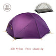 Naturehike Mongar 2 Persons Camping Tent 20D Nylon Fabic Double Layer Waterproof Tent for 3 Seasons NH17T007-M