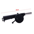 Outdoor Barbecue Fan Hand-cranked Air Blower Portable BBQ Grill Fire Bellows Tools Picnic Camping Accessories