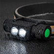 3800LM XM-L2 LED Headlamp USB Rechargeable Flashlight Power by 18650 Battery Headlight Torch Camping Light Waterproof Work Lamp