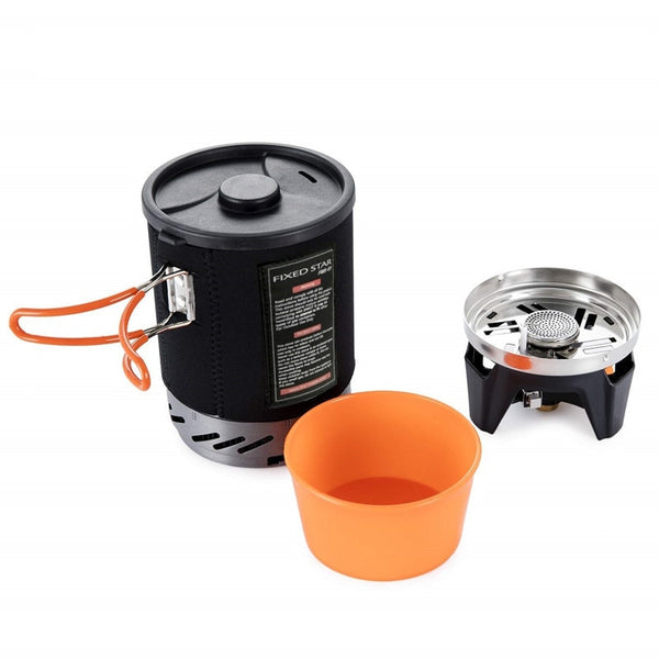 Fire Maple Star X1 Camping Stoves Outdoor Hiking Cooking System With Stove Heat Exchanger Pot Bowl Portable Gas Burners FMS-X1