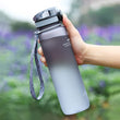 500/1000ml Sports Water Bottle BPA Free Protein Shaker Portable LeakProof Travel Camp Hiking Ecofriendly Plastic My Drink Bottle