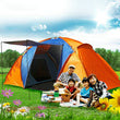 5-8 Person Camping Big Tent Double Layer Waterproof Two Bedroom Tent Camping Hiking Fishing Hunting Outdoor Family Party Tent