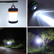 Portable Camping Lantern Multifunction Retractable LED Flashilight Mini Tent Light Emergency Lamp Pocket Flashlight outdoor