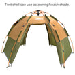Desert&Fox 3-4 Person Dome Automatic Tent, Easy Instant Setup Protable Camping Pop-Up 4 Seasons Backpacking Family Travel Tent