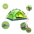 Desert&Fox Automatic Camping Tent, 3-4 Person Family Tent Double Layer Instant Setup Protable Backpacking Tent for Hiking Travel